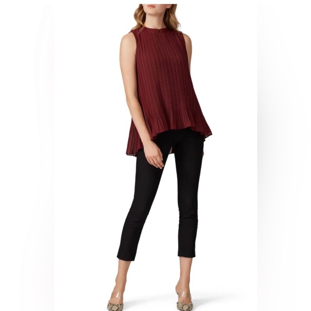 Club Monaco Pleated Swing Top EUC!